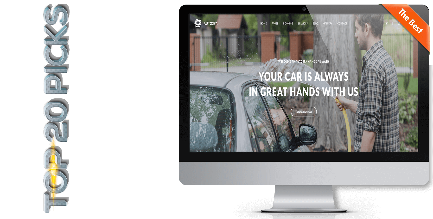 A website design in Automotive Detailing named Auto Spa
