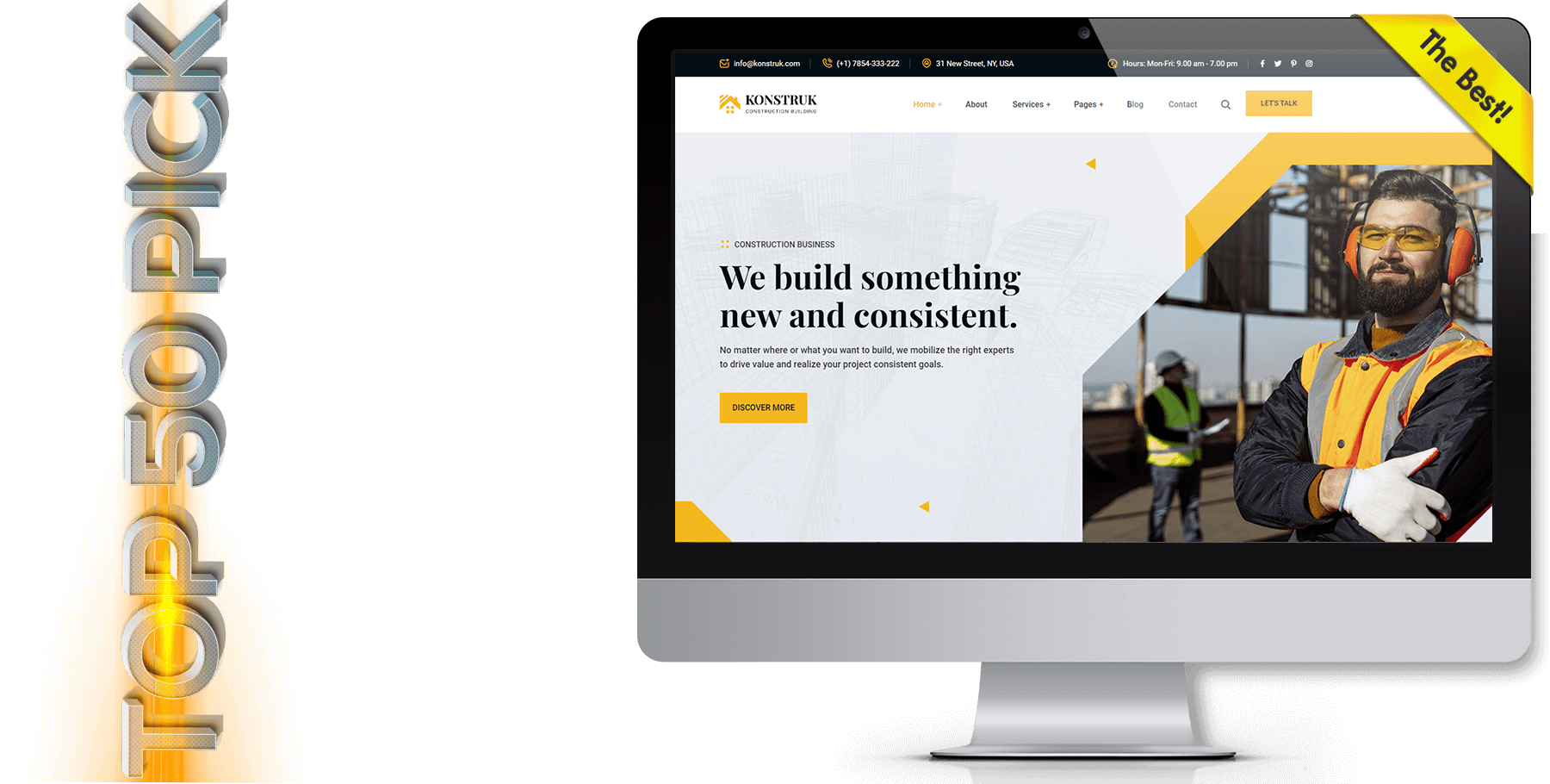 A website design in construction named Bygge
