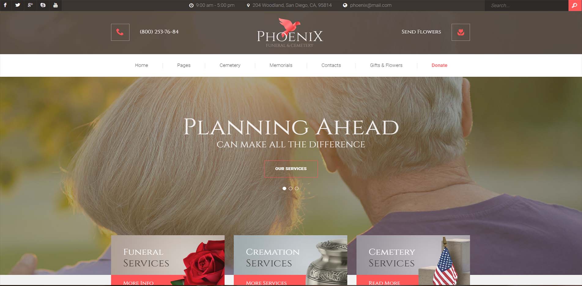 Phoenix HTML Website