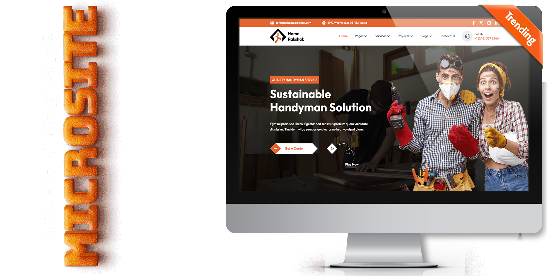 A website design in Child Care called Alphabet