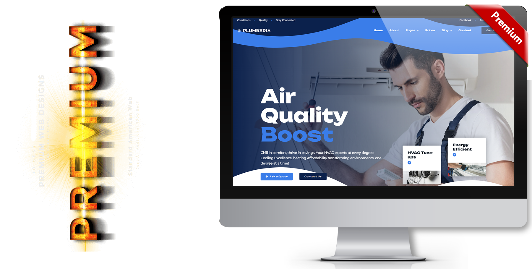 A website design in Child Care