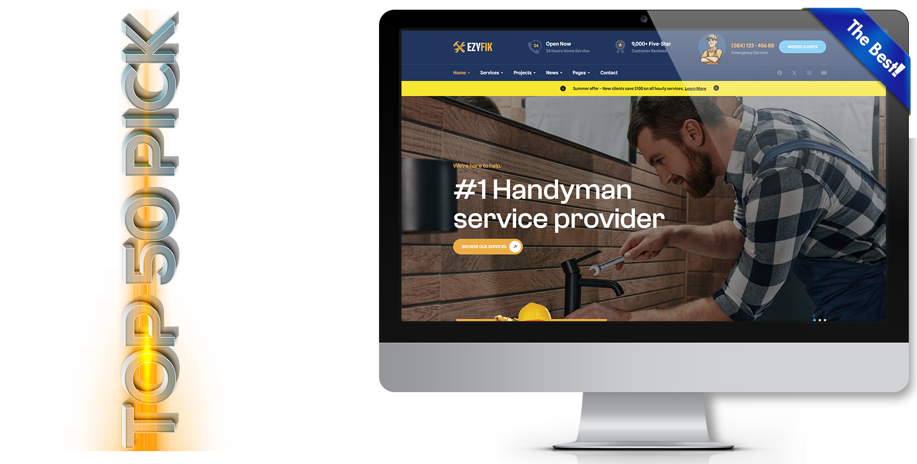 A website design in Child Care called Infano