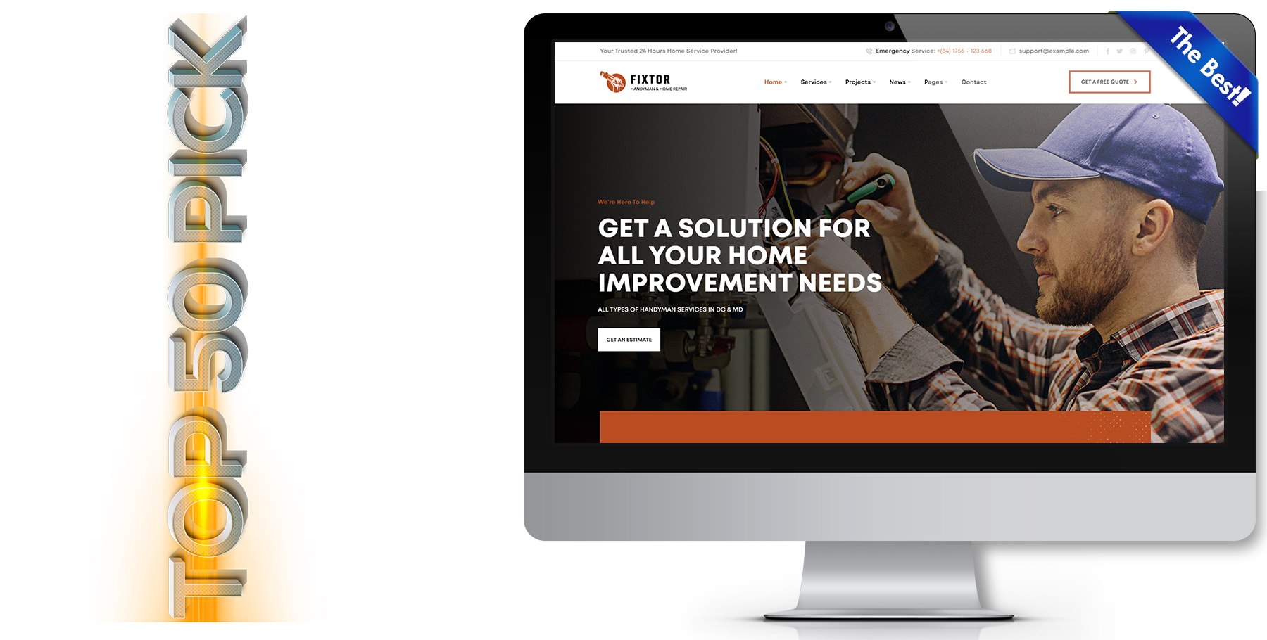 A website design in Child Care called Kindar