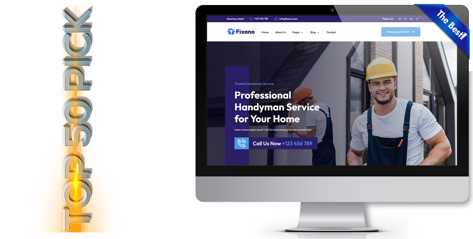 A website design in Child Care called Fable