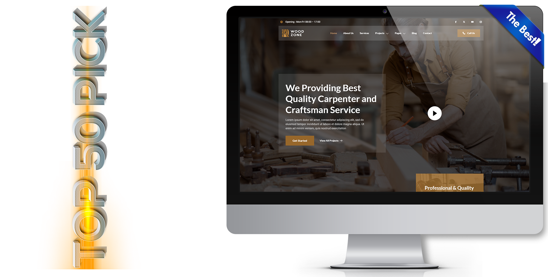 A website design in Child Care called Bocha