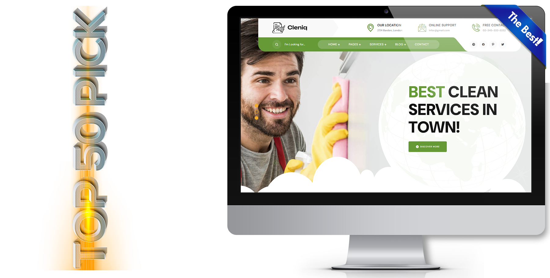 A website design in Child Care called Happy Kids