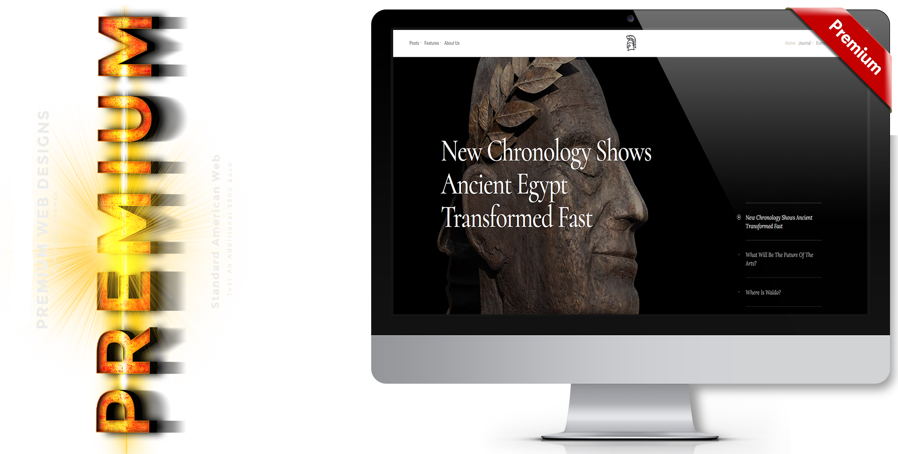 A website design in art named cultera