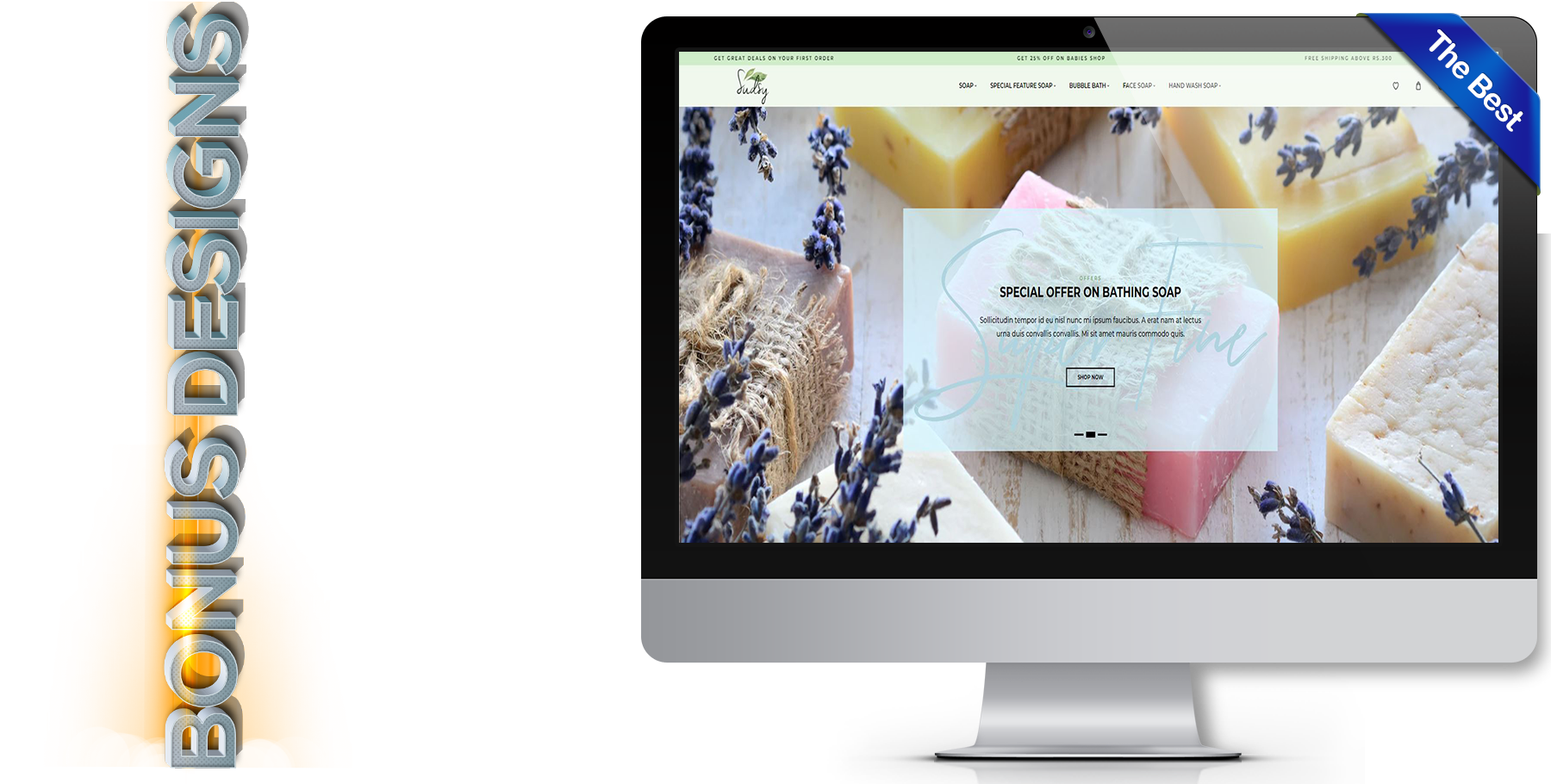 A website design in construction named Darrell House