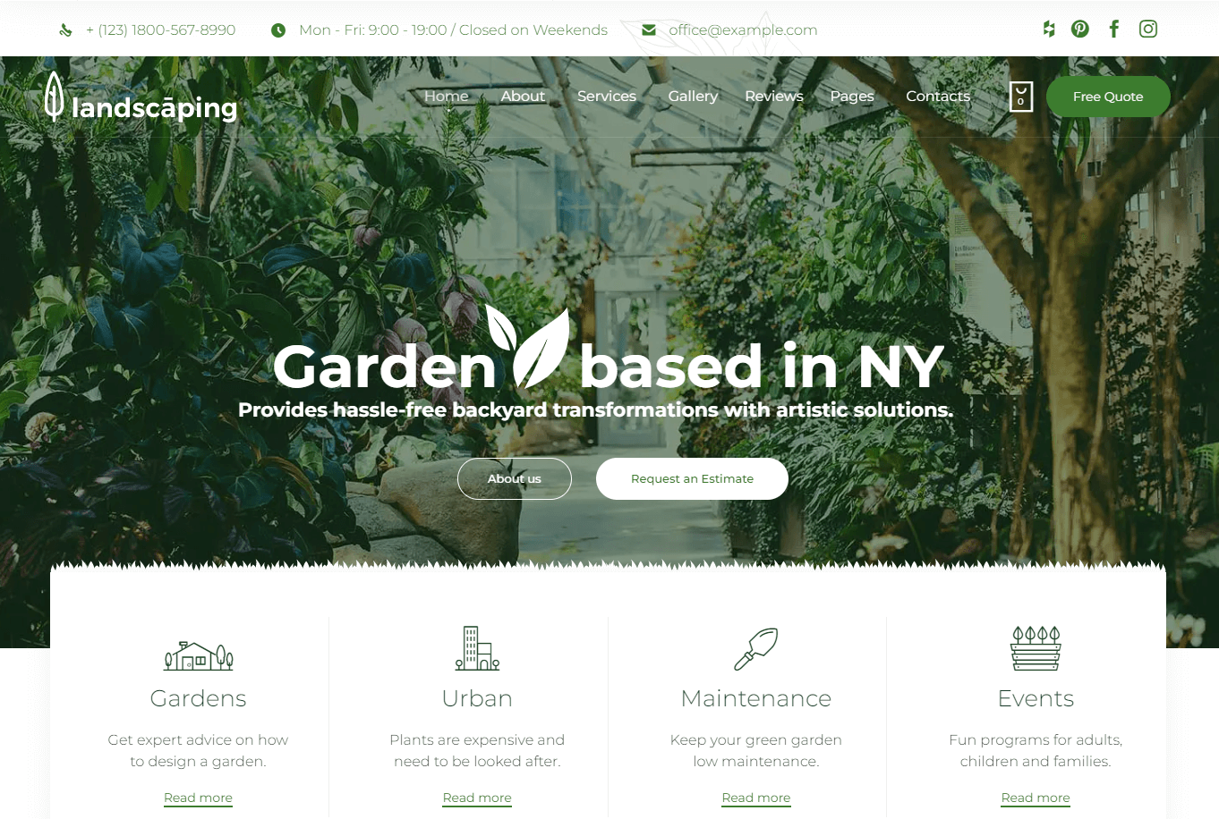 Landscaping - Garden