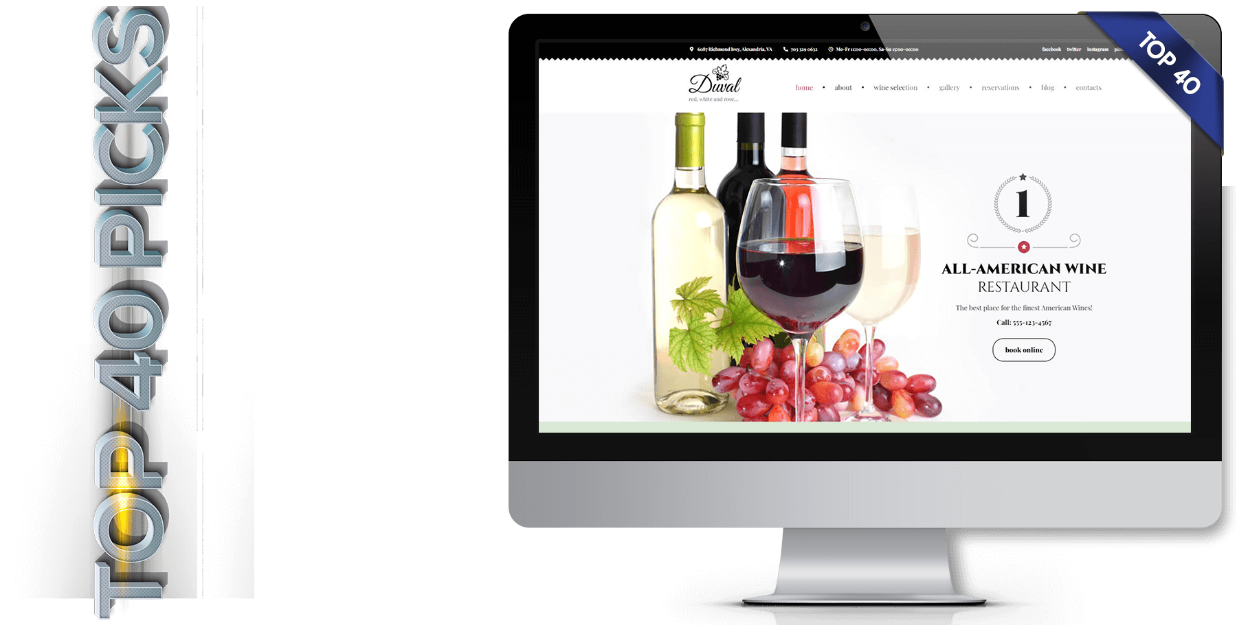 A website design called Duval