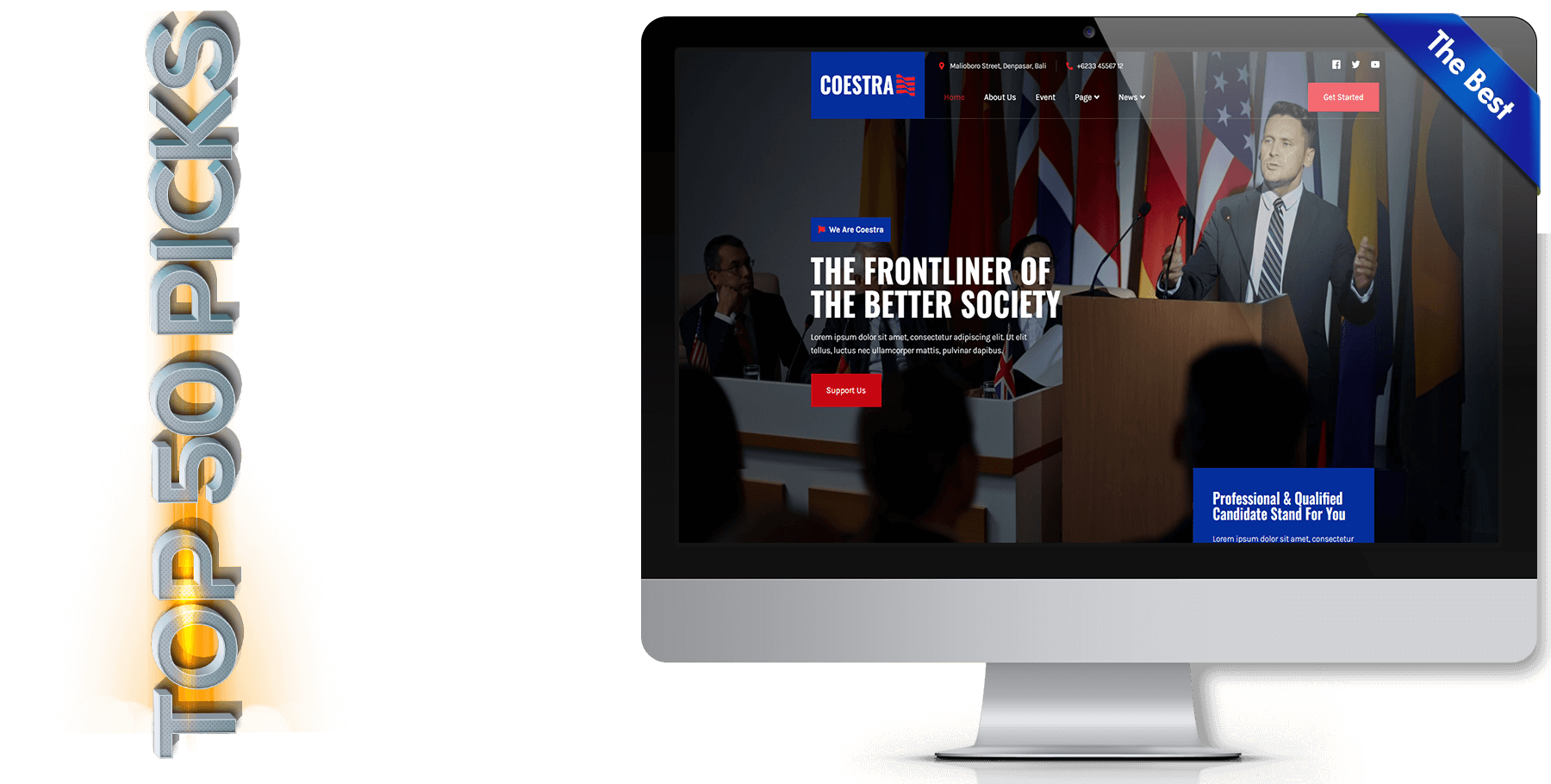 A website design for Liquor Stores that is named Construct