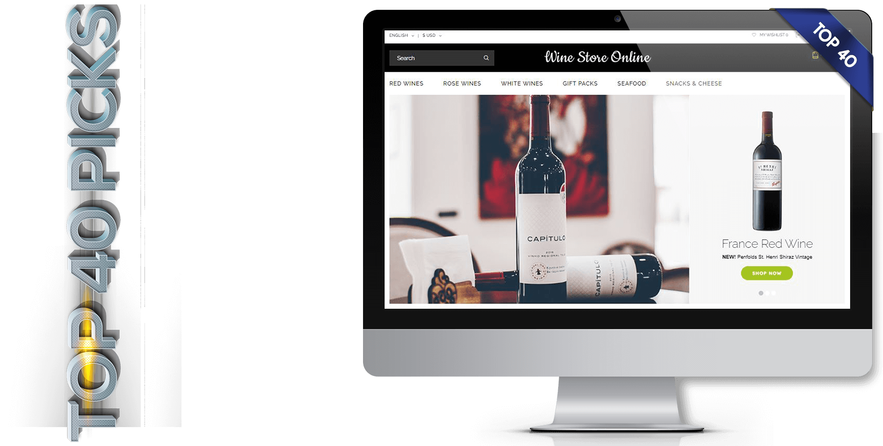 A website design called 'Mosketo'