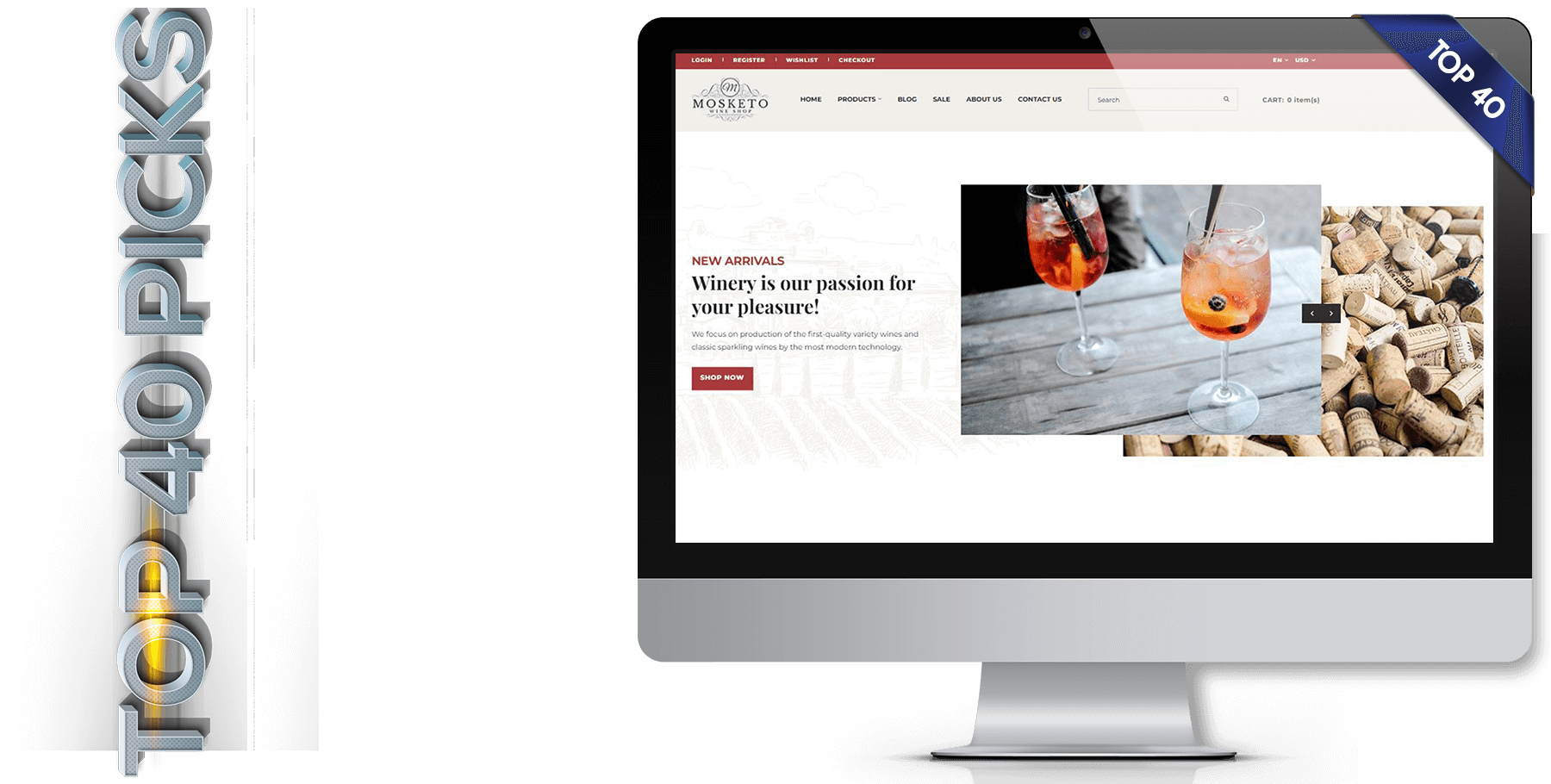 A website design called Mosketo