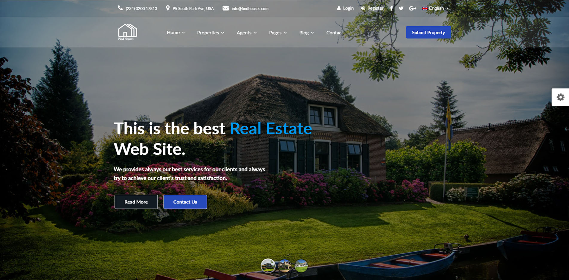 Find Houses Version 8 theme