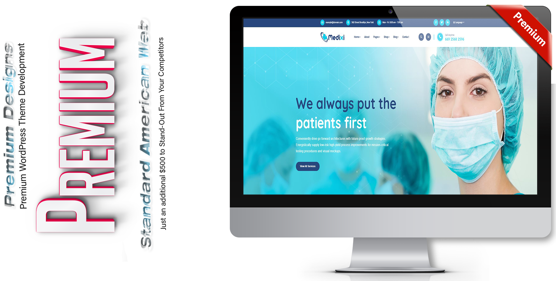 A website design in construction named Henmox