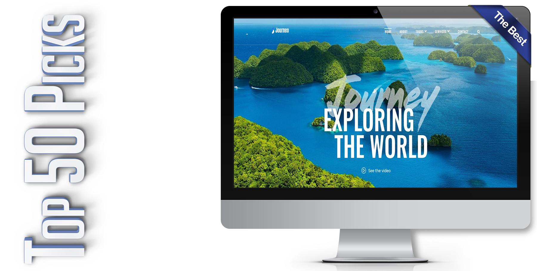 A website design in WordPress named JOURNEO