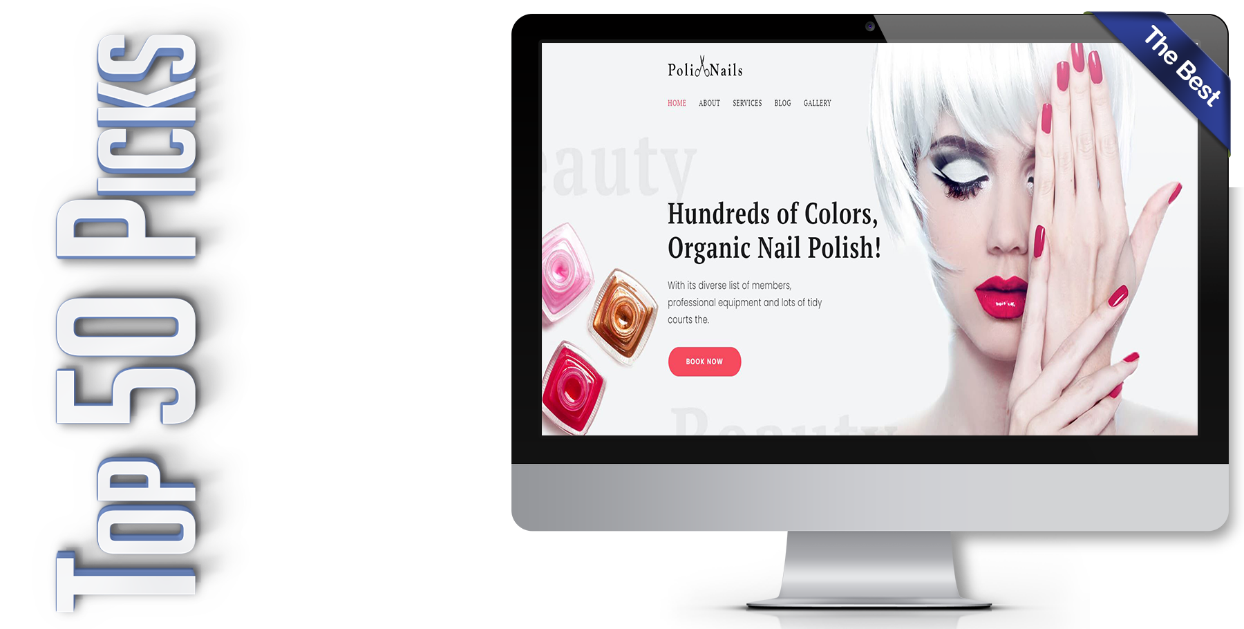 A website design in WordPress named POLI